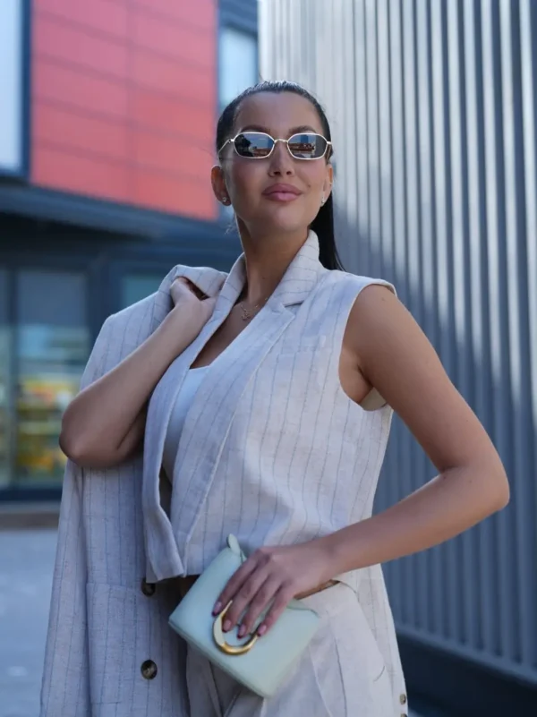 Linen Vest Women 1
